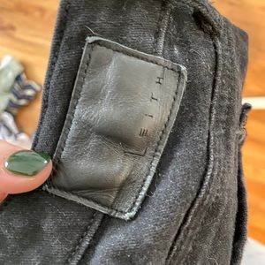 Leith black jeans